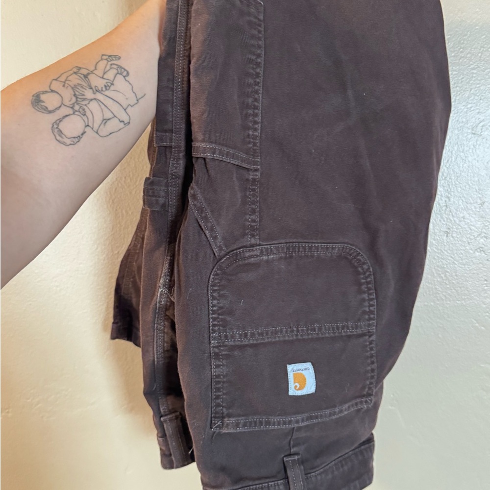 Carhartt Women's Straight Leg Pants - Dark Brown